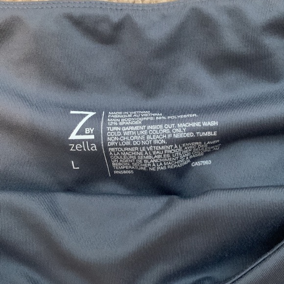 ZELLA SIZE LARGE Leggings Blue Gray - Picture 3 of 5